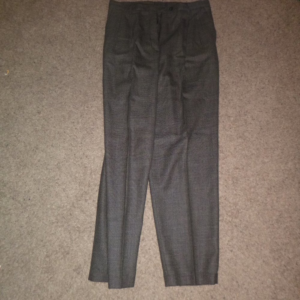Rafaella Black and Gray Women's Pants